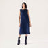 DENIM MIDI DRESS